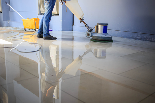 Commercial floor degrease